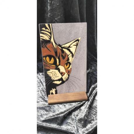 Le Chat Pop émaillé à la main Le Chat Pop émaillé à la main