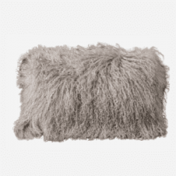 Coussin rectangulaire MAISON YAK poil de tibet