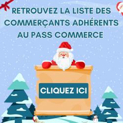 Liste des commerçants PASS COMMERCE