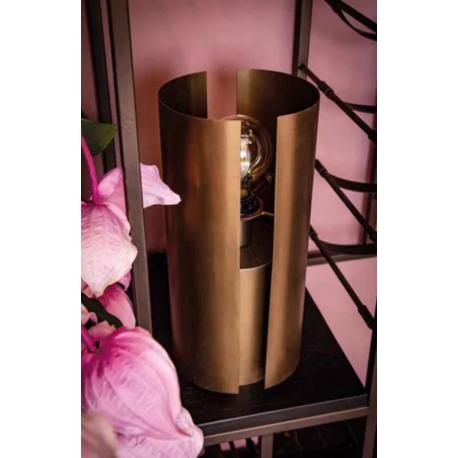 Lampes de table PTMD Rexana en métal doré